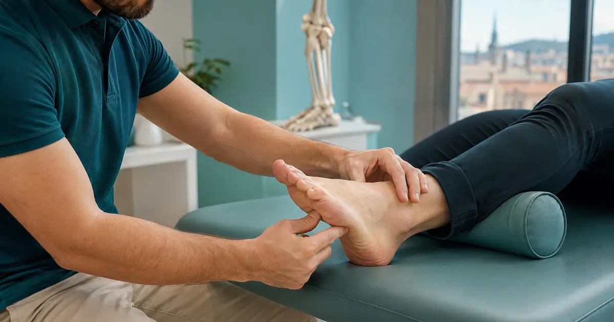 Valutazione fisioterapica del tallone e della fascia plantare